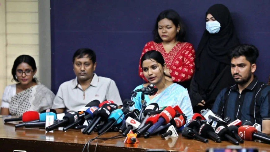 সংসদে গিয়ে নারীর কণ্ঠস্বর হয়ে কাজ করতে চান সিঁথি